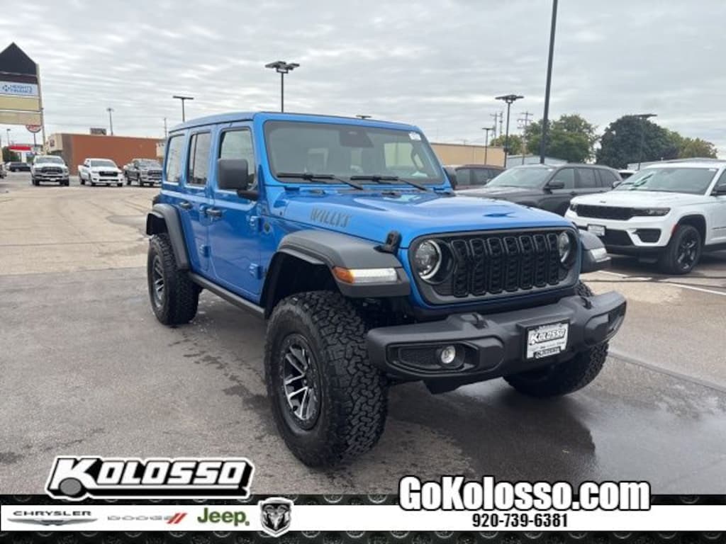 New 2026 Jeep Wrangler 4-DOOR WILLYS Sport Utility