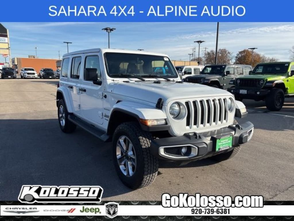 Used 2021 Jeep Wrangler Unlimited Sahara SUV