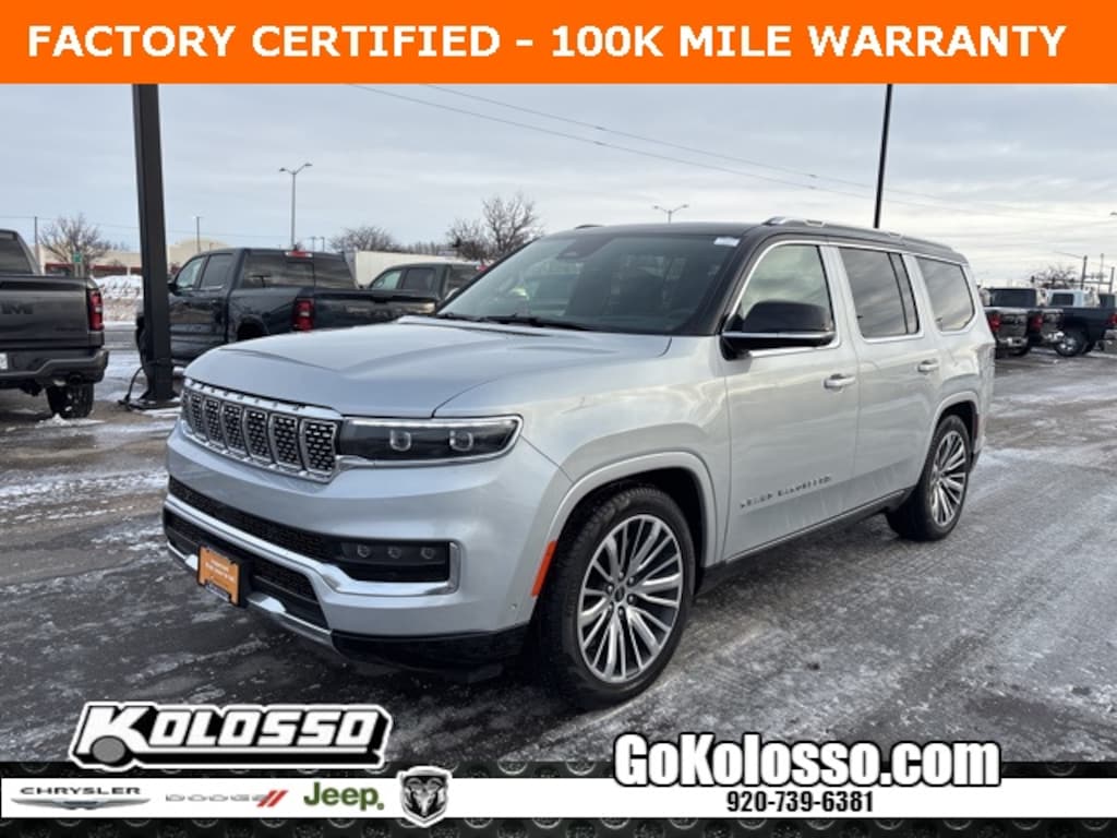 Certified 2025 Jeep Grand Wagoneer 4x4 SUV