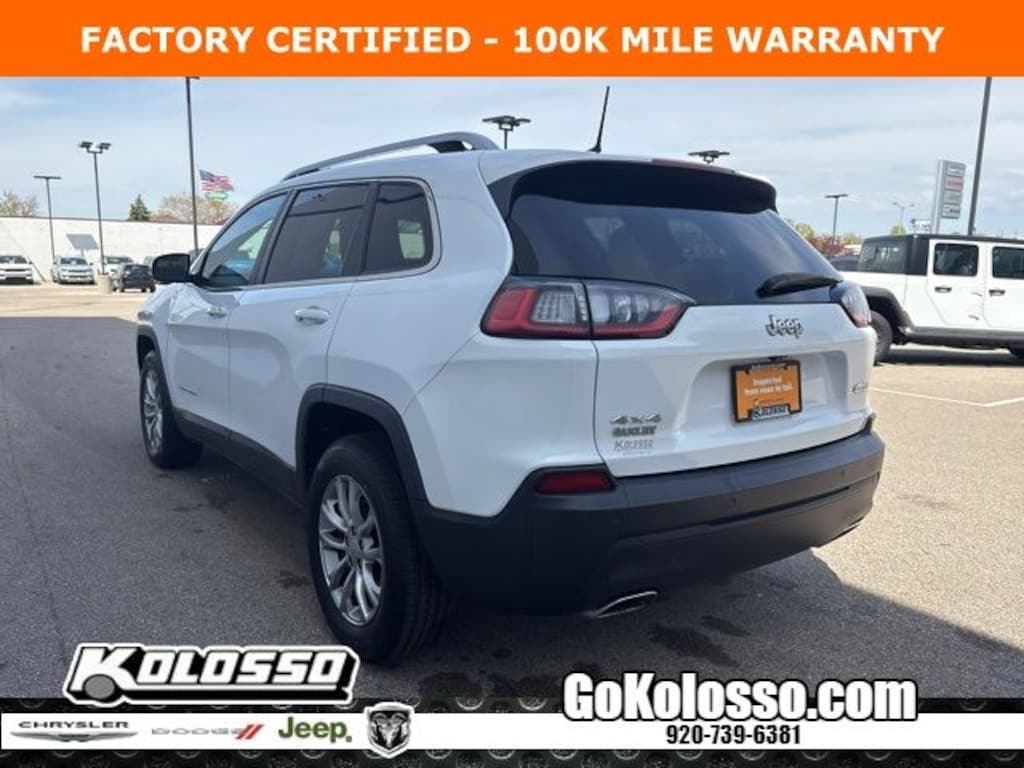 Certified 2021 Jeep Cherokee Latitude Lux SUV