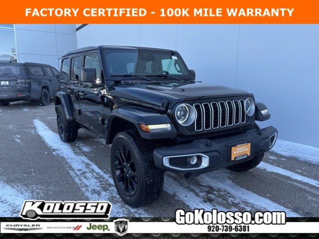 Certified 2025 Jeep Wrangler Sahara 4xe SUV