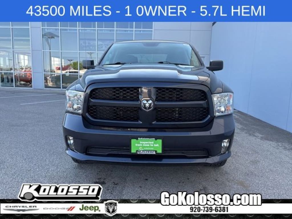Certified 2019 Ram 1500 Classic Express Truck