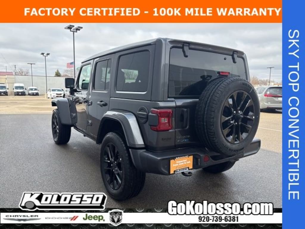 Certified 2025 Jeep Wrangler Sahara 4xe SUV