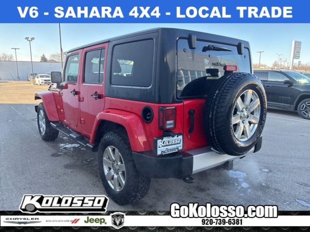 Used 2015 Jeep Wrangler Unlimited Sahara SUV