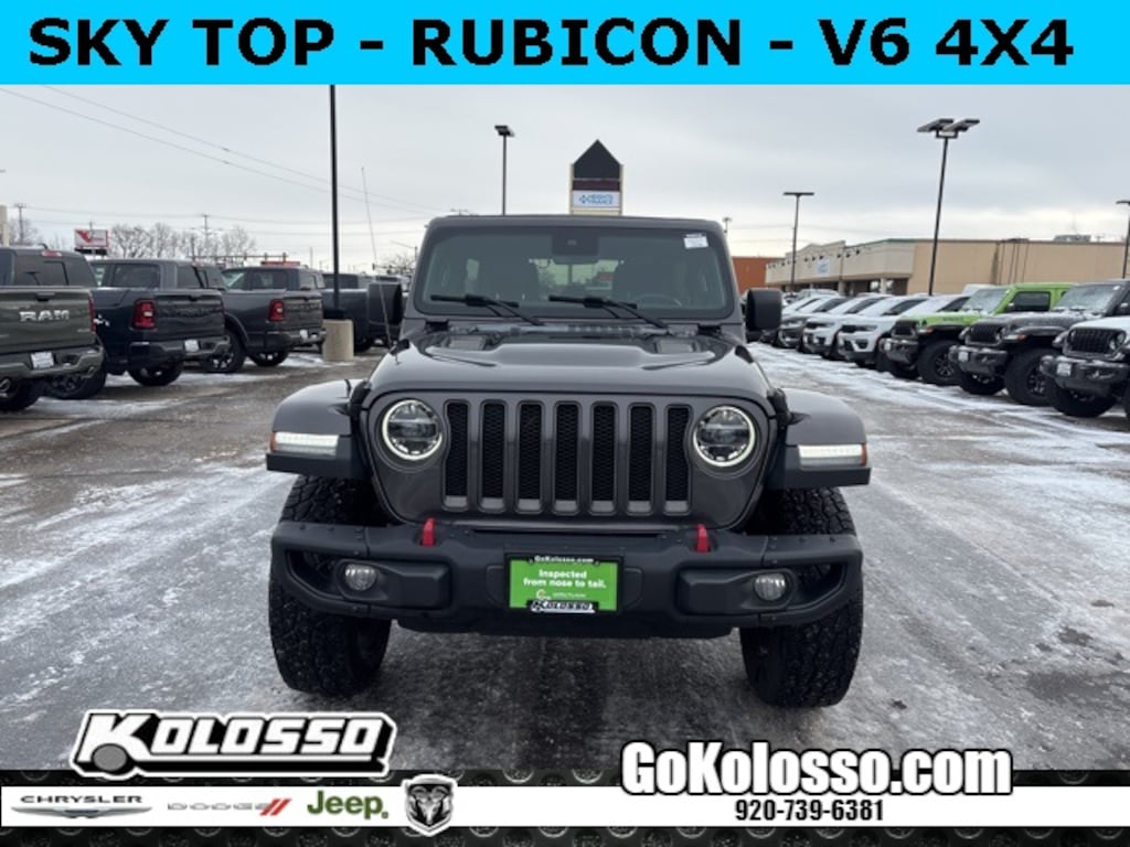 Certified 2019 Jeep Wrangler Unlimited Rubicon SUV