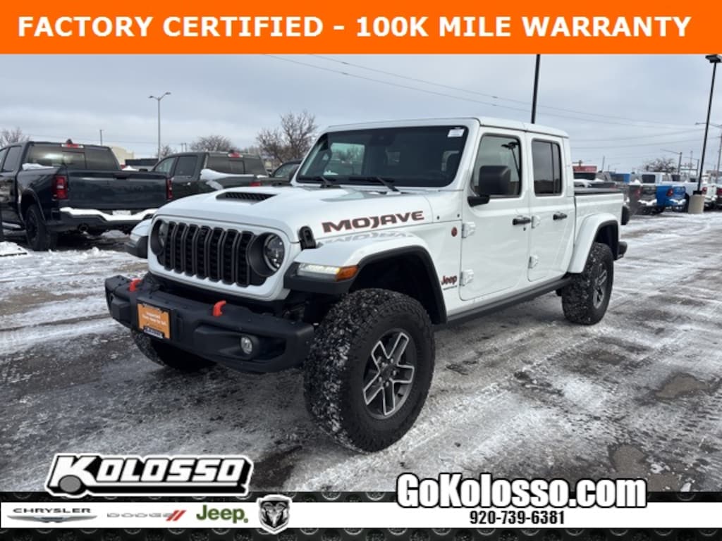 Certified 2024 Jeep Gladiator Mojave X 4x4 Truck