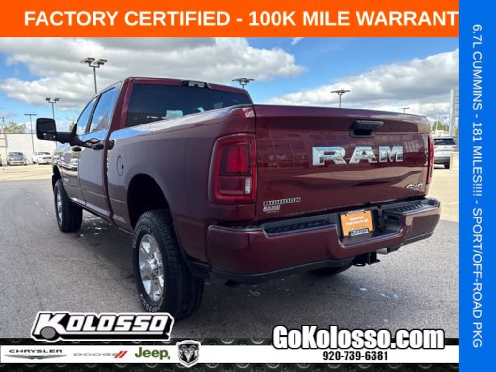 Certified 2025 Ram 2500 Big Horn Truck