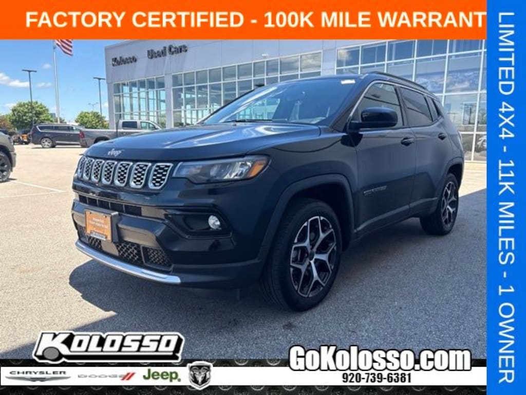 Certified 2025 Jeep Compass Limited SUV