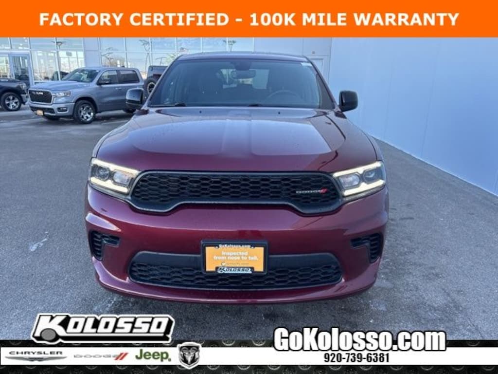 Certified 2025 Dodge Durango GT SUV