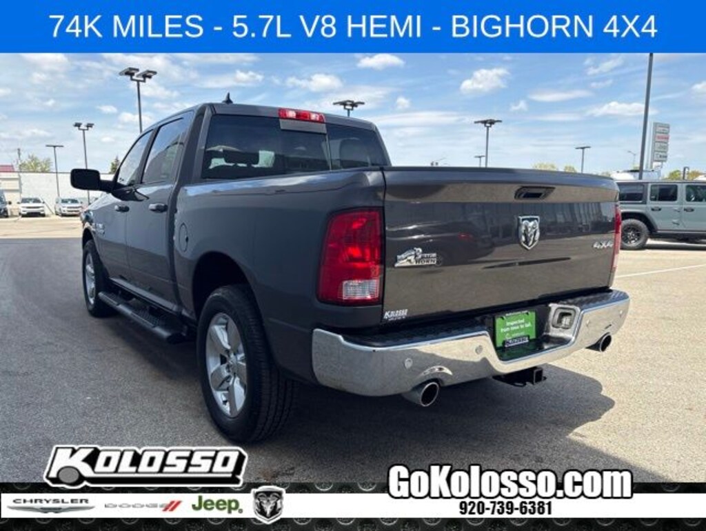 Certified 2018 Ram 1500 Big Horn Truck