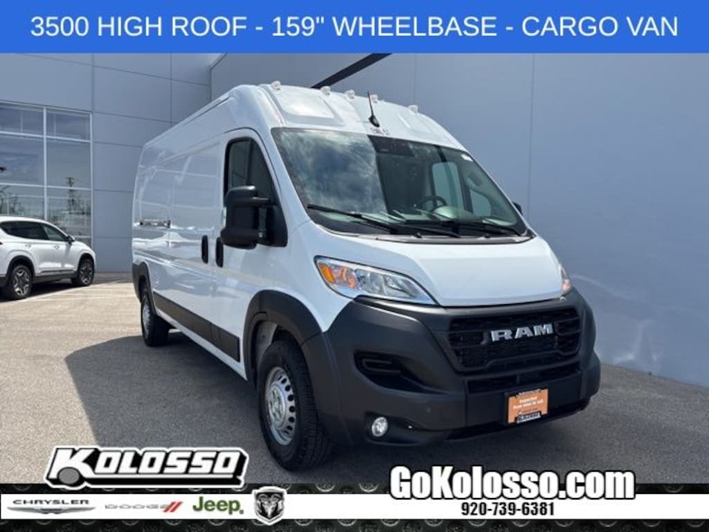 Used 2025 Ram Promaster 3500 High Roof Cargo Van
