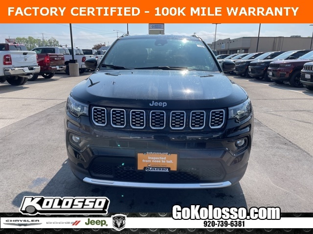 Certified 2024 Jeep Compass Limited with VIN 3C4NJDCN4RT108834 for sale in Appleton, WI