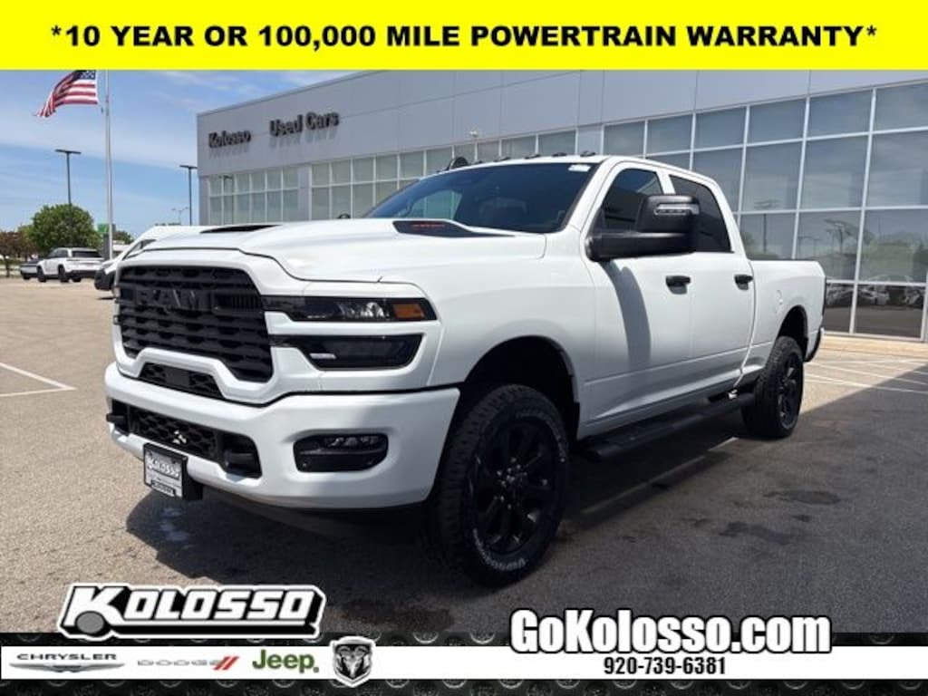 New 2026 Ram 2500 BLACK EXPRESS CREW CAB 4X4 6'4 BOX Pickup
