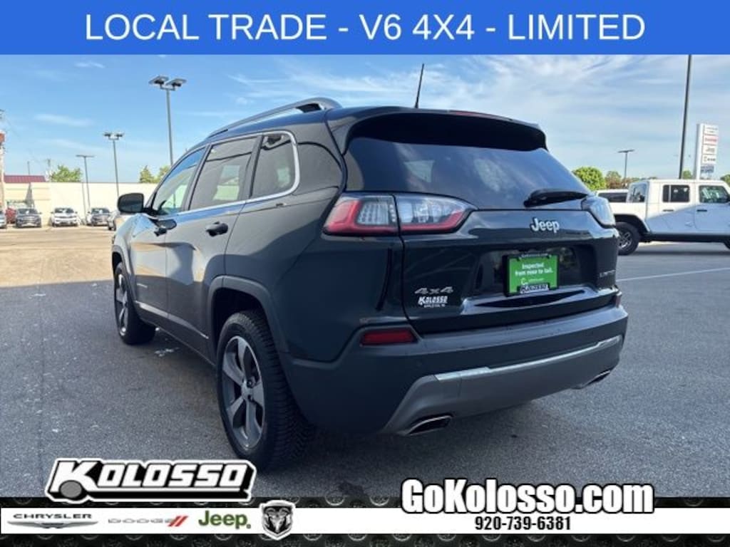 Certified 2019 Jeep Cherokee Limited SUV