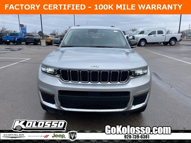 Certified 2023 Jeep Grand Cherokee L Limited with VIN 1C4RJKBGXP8702963 for sale in Appleton, WI