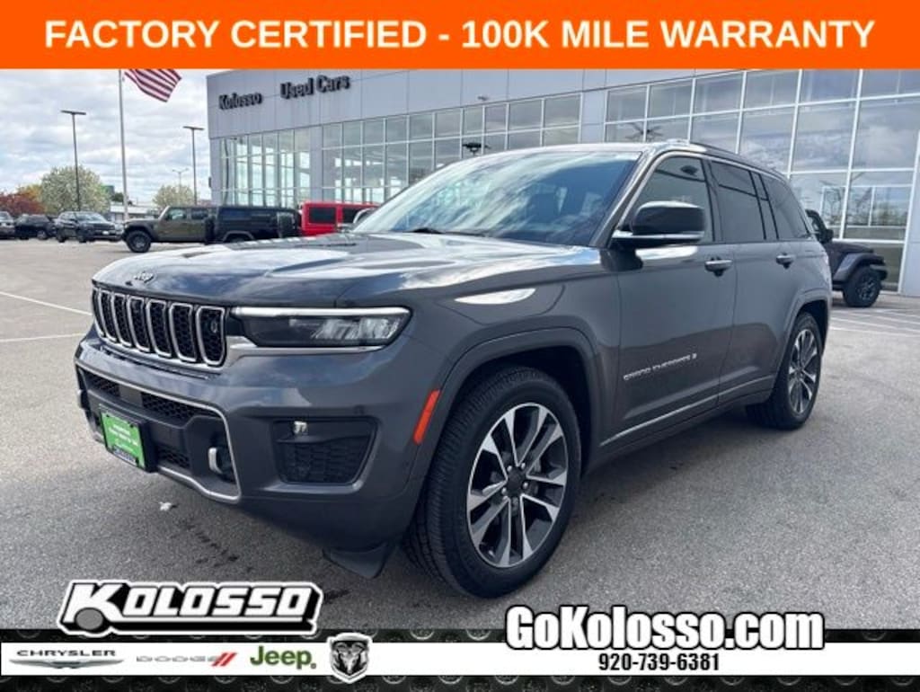 Certified 2023 Jeep Grand Cherokee Overland SUV