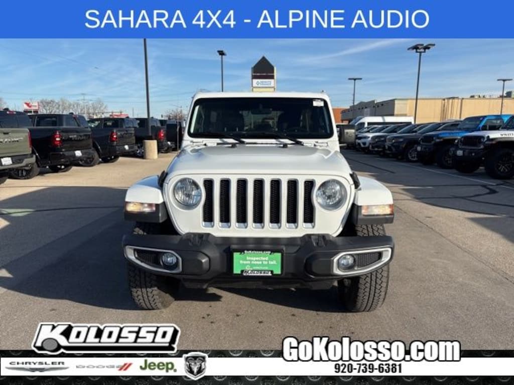 Used 2021 Jeep Wrangler Unlimited Sahara SUV
