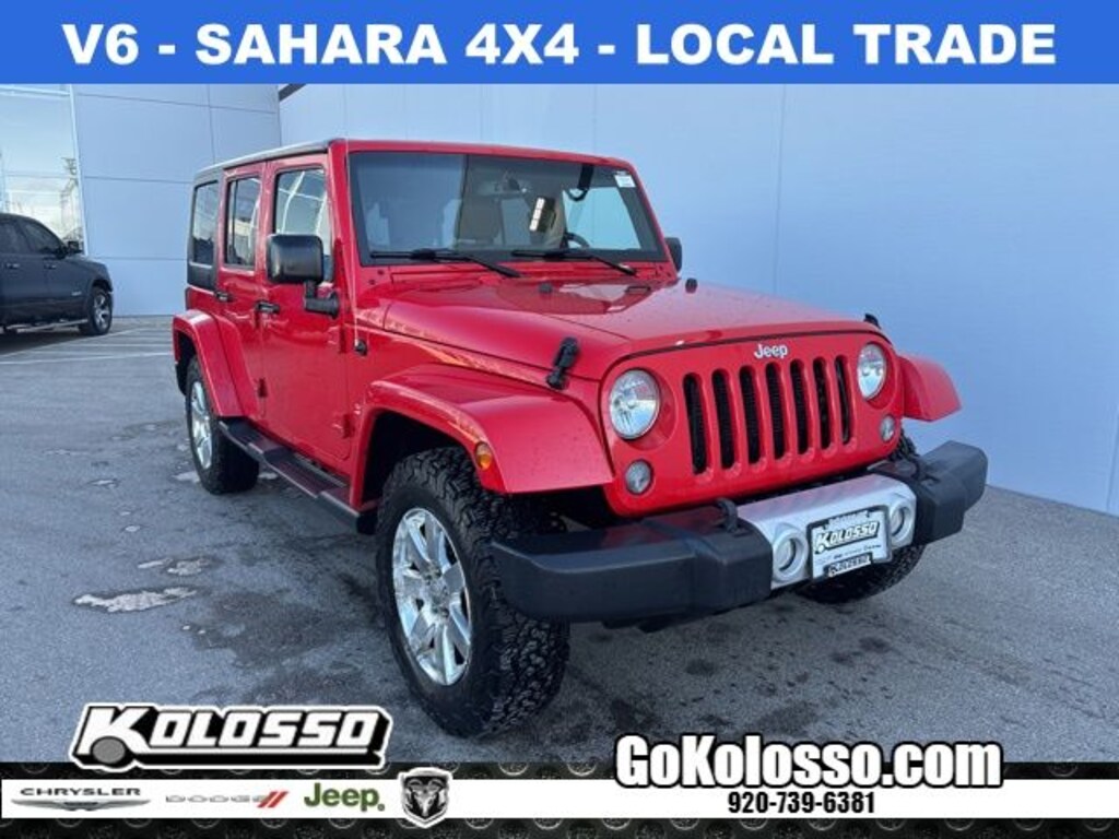 Used 2015 Jeep Wrangler Unlimited Sahara SUV
