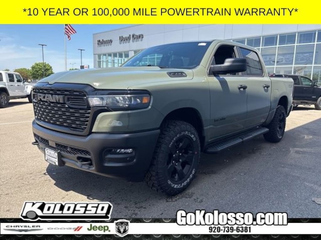New 2026 Ram 1500 WARLOCK CREW CAB 4X4 5'7 BOX Pickup