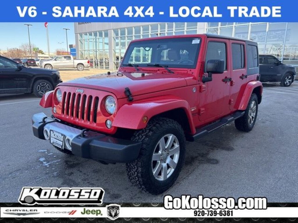 Used 2015 Jeep Wrangler Unlimited Sahara SUV