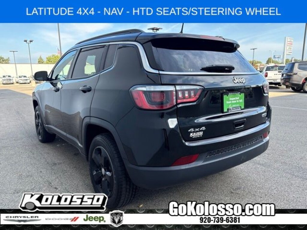 Certified 2019 Jeep Compass Latitude SUV