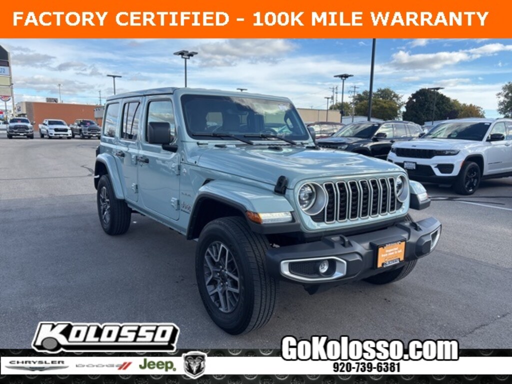 Certified 2024 Jeep Wrangler Sahara SUV