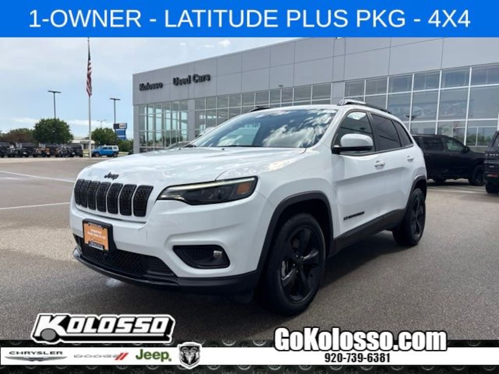 Used 2021 Jeep Cherokee Latitude Plus SUV