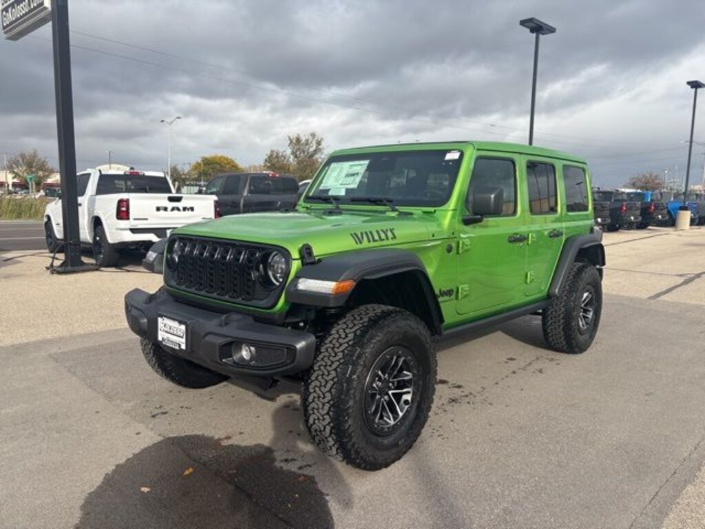 New 2026 Jeep Wrangler 4-DOOR WILLYS Sport Utility