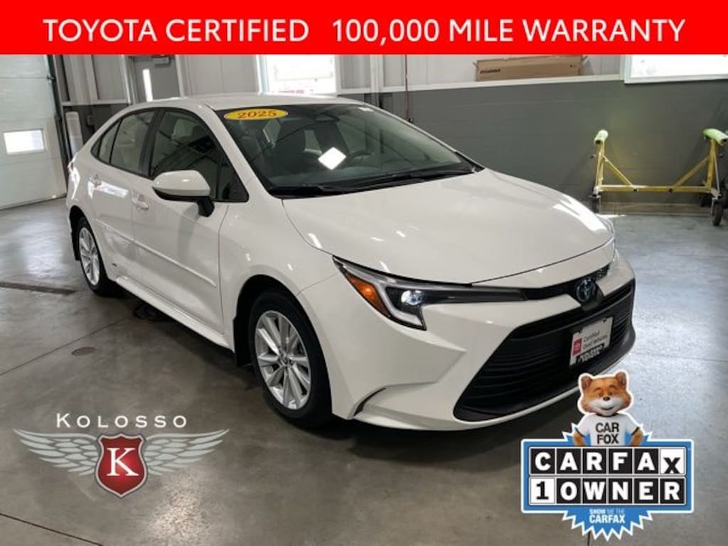 Certified 2025 Toyota Corolla Hybrid Sedan
