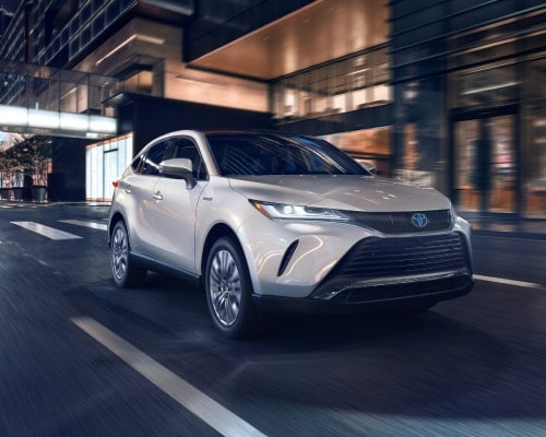 New Toyota Venza front view New Toyota Venza