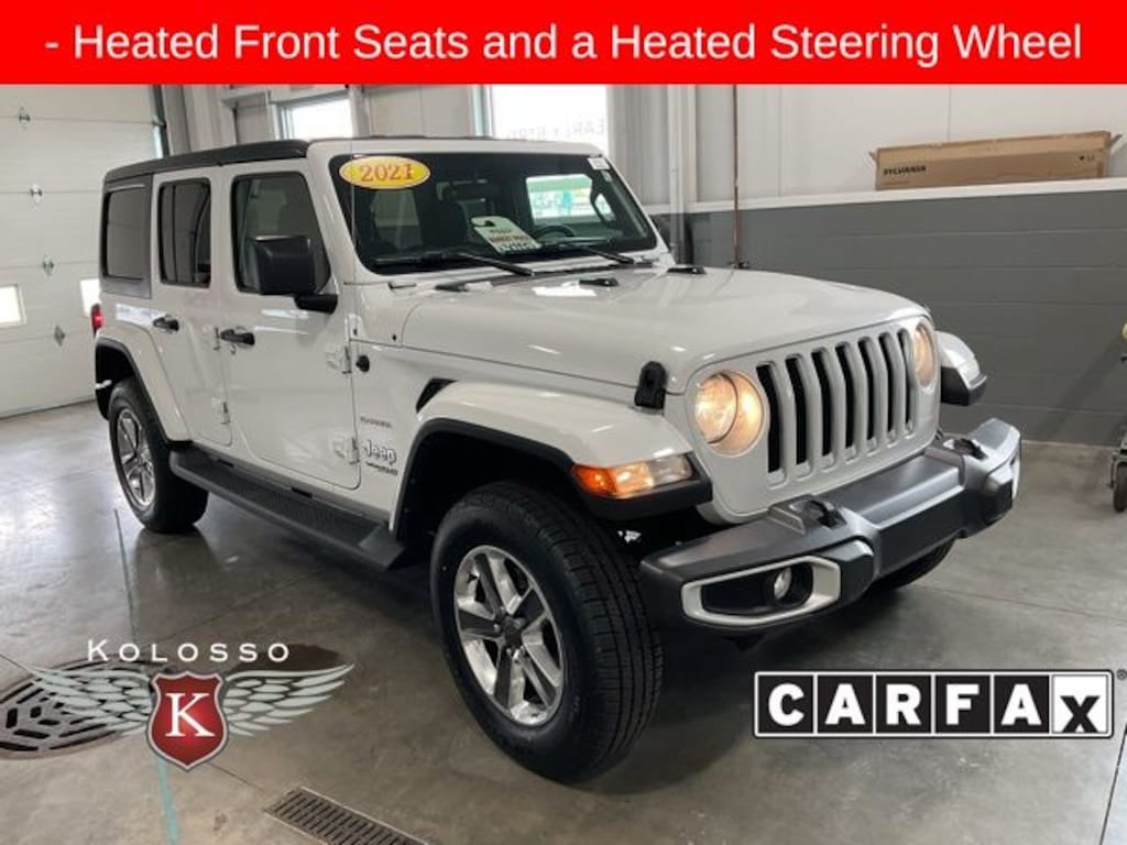 Used 2021 Jeep Wrangler Unlimited Sahara SUV