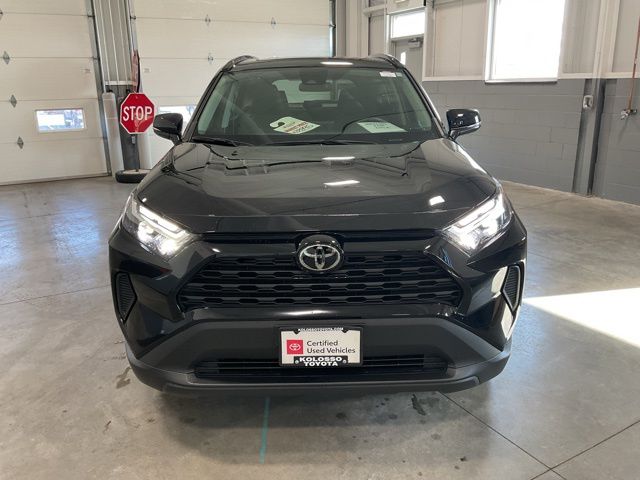 Certified 2025 Toyota RAV4 XLE with VIN 2T3P1RFV9SC514268 for sale in Kansas City
