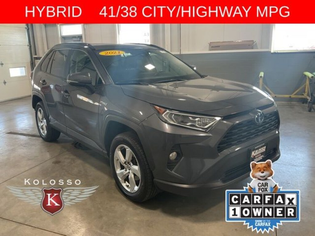 Used 2021 Toyota RAV4 Hybrid XLE Premium SUV