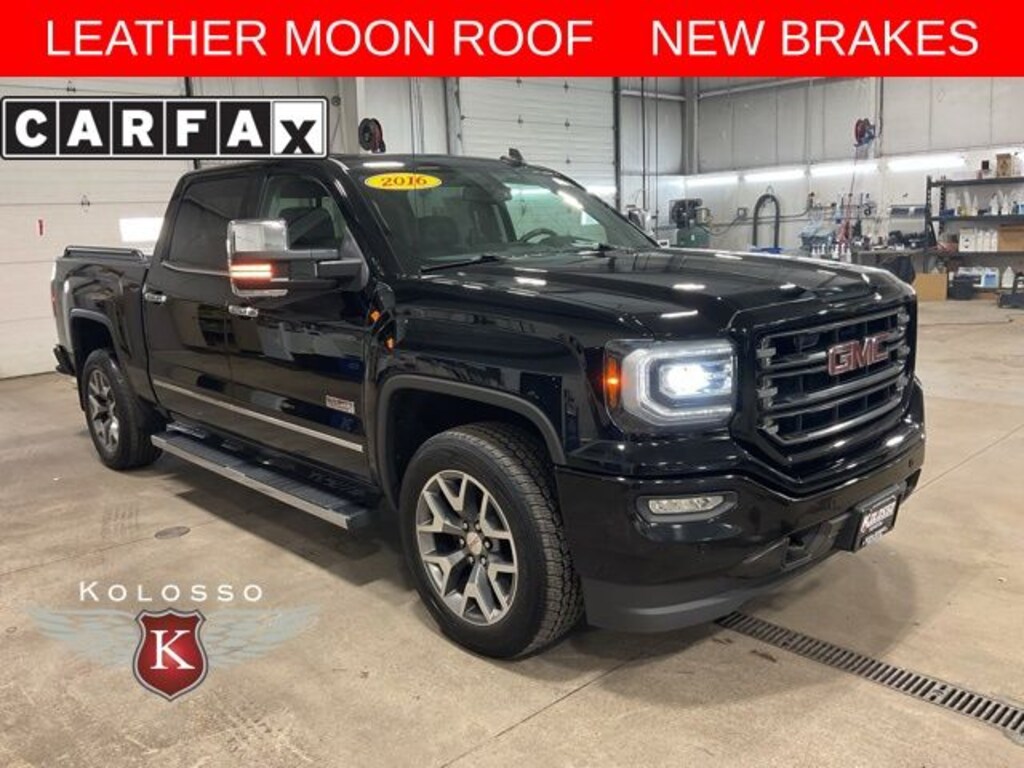 Used 2016 GMC Sierra 1500 SLT Truck Crew Cab