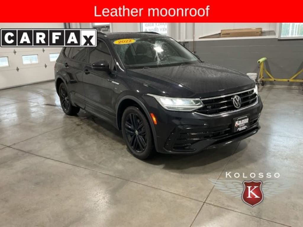 Used 2022 Volkswagen Tiguan 2.0T SE R-Line Black SUV