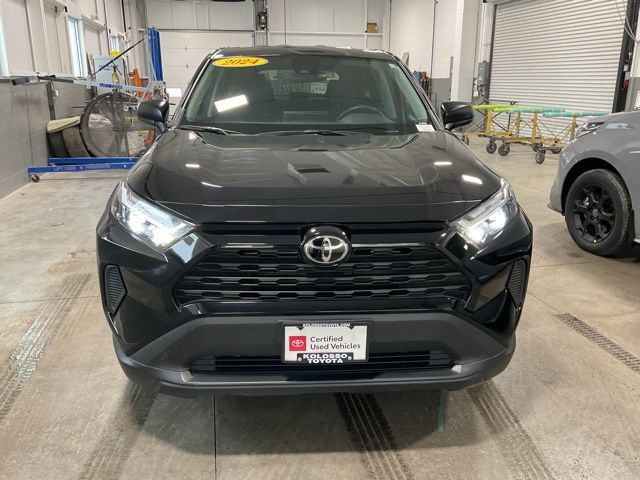 Certified 2024 Toyota RAV4 LE with VIN 2T3F1RFV6RC466041 for sale in Kansas City