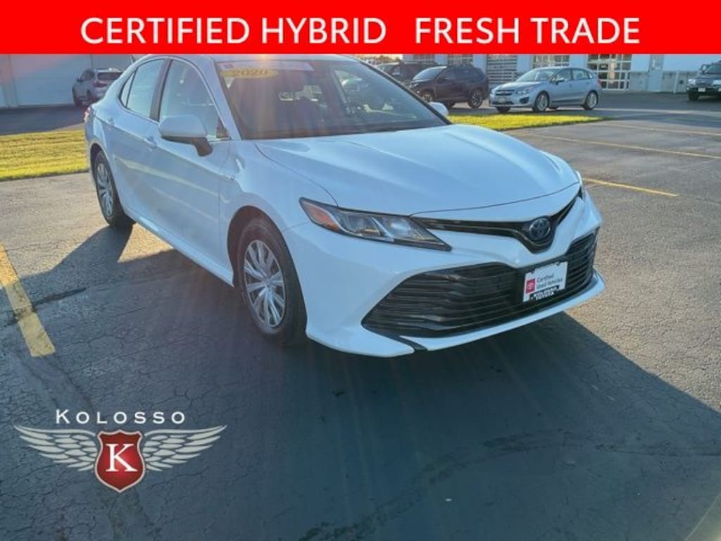Certified 2020 Toyota Camry Hybrid LE Sedan