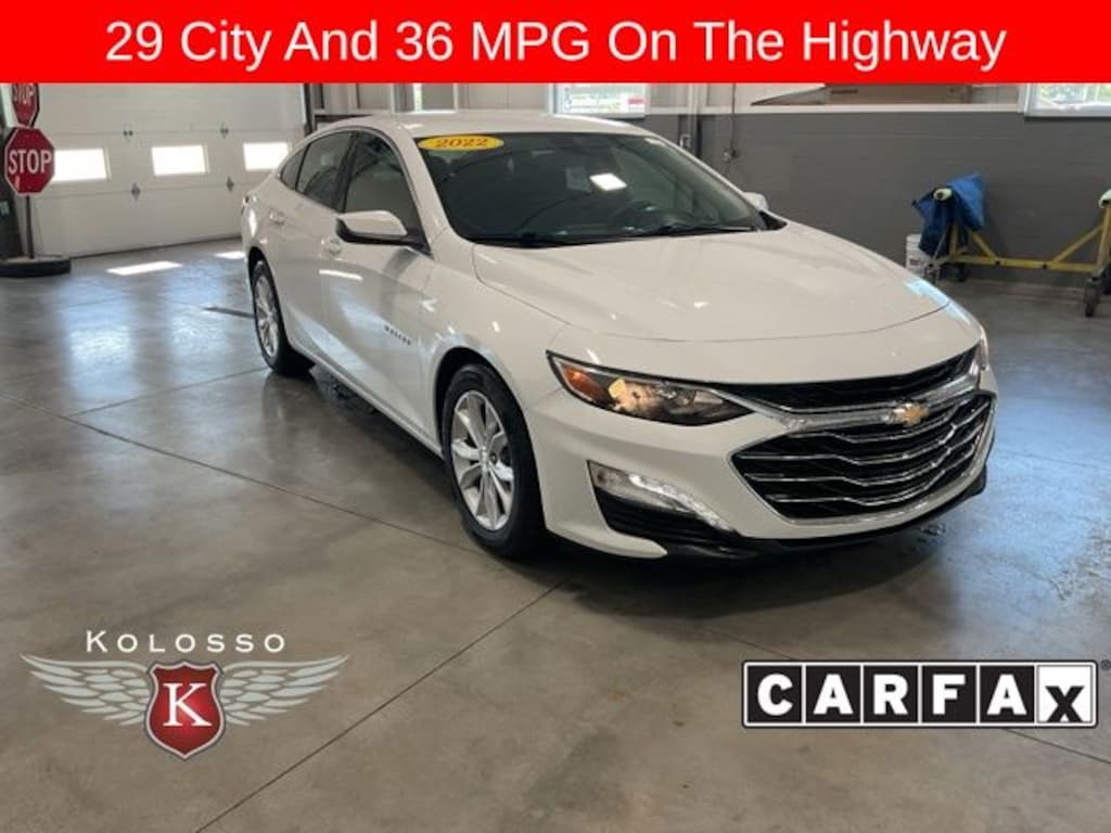Used 2022 Chevrolet Malibu LT Sedan