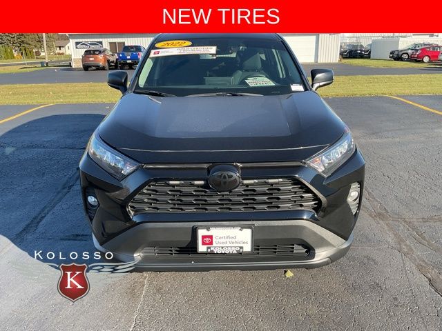 Certified 2022 Toyota RAV4 LE with VIN 2T3F1RFV6NW282212 for sale in Kansas City