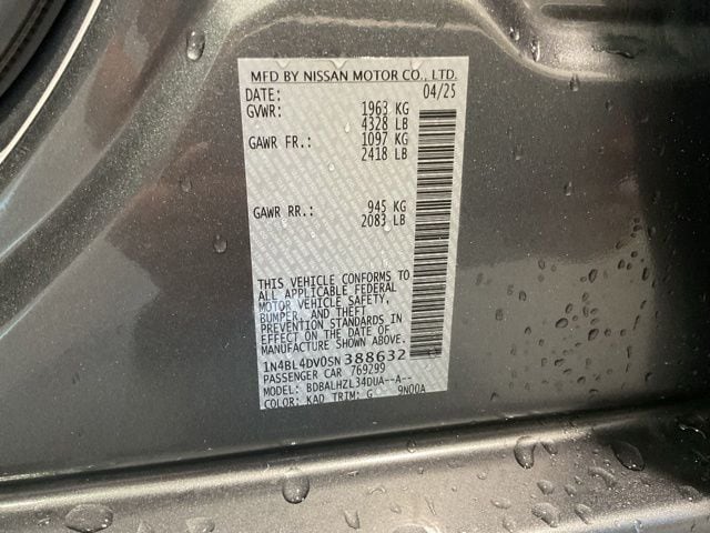 2025 Nissan Altima SV - Photo 23