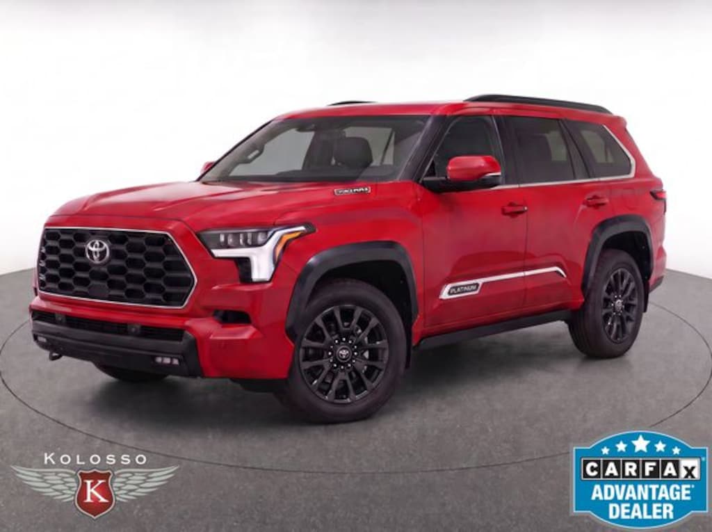 New 2026 Toyota Sequoia Platinum PLT HYBRID