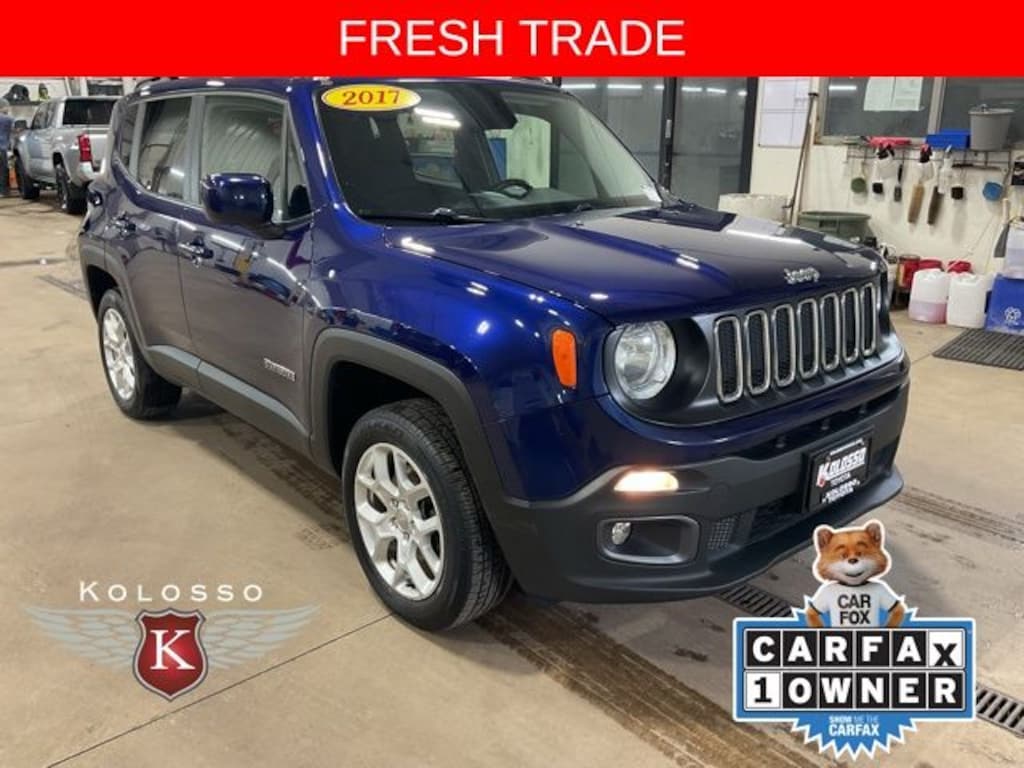 Used 2017 Jeep Renegade Latitude 4x4 SUV
