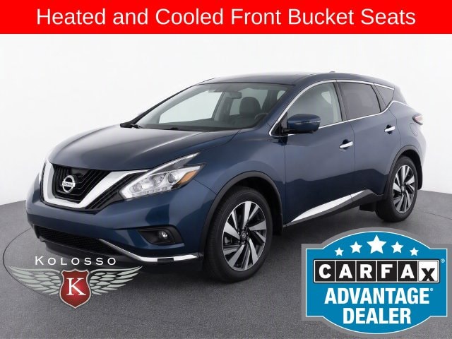 Used 2015 Nissan Murano Platinum with VIN 5N1AZ2MGXFN236028 for sale in Appleton, WI