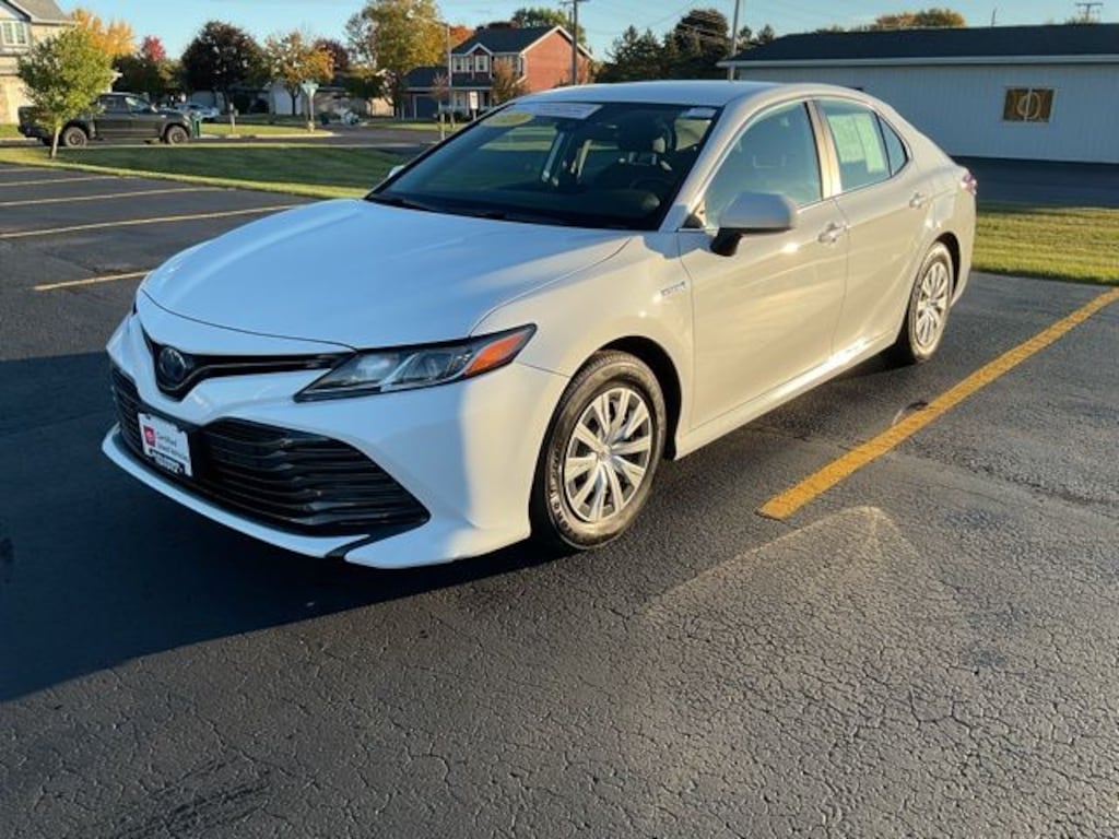 Certified 2020 Toyota Camry Hybrid LE Sedan