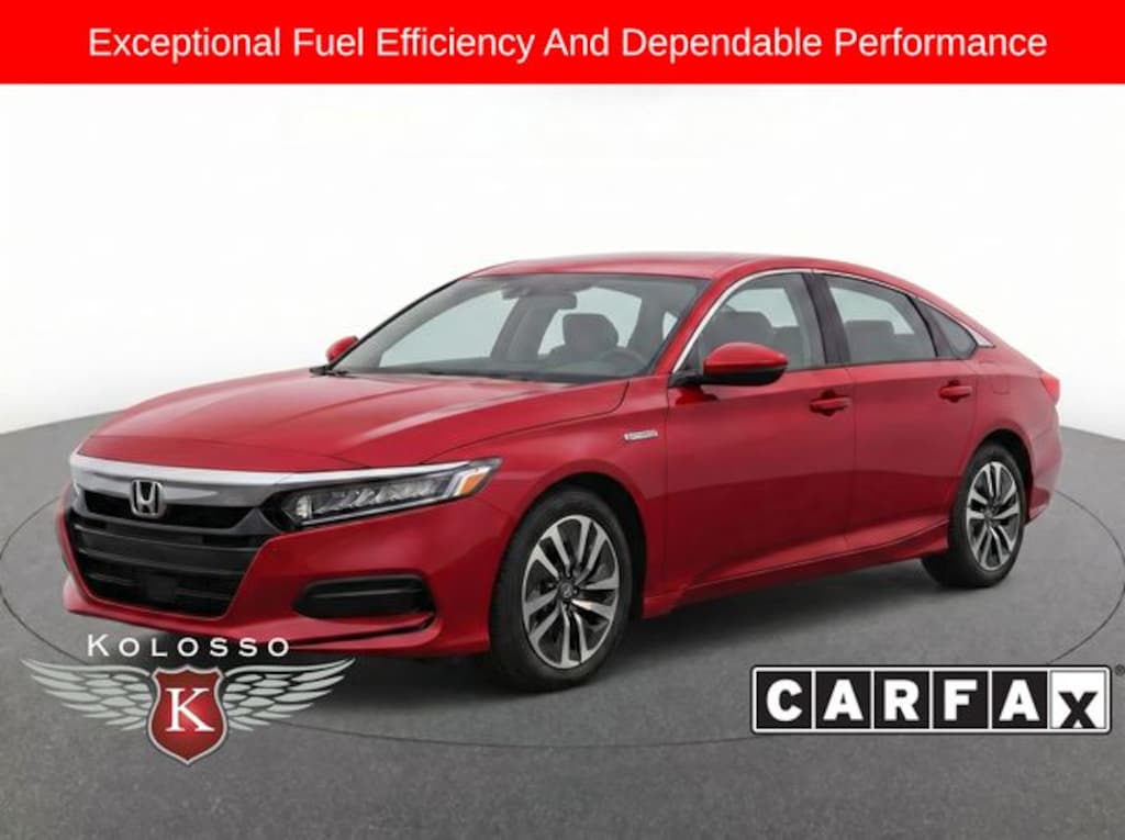 Used 2018 Honda Accord Hybrid Sedan