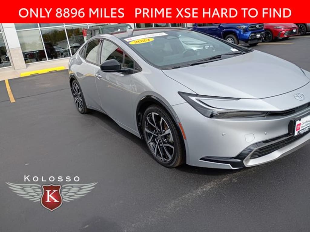 Certified 2024 Toyota Prius Prime XSE Premium Hatchback