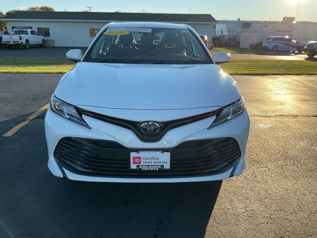 Certified 2020 Toyota Camry Hybrid LE Sedan