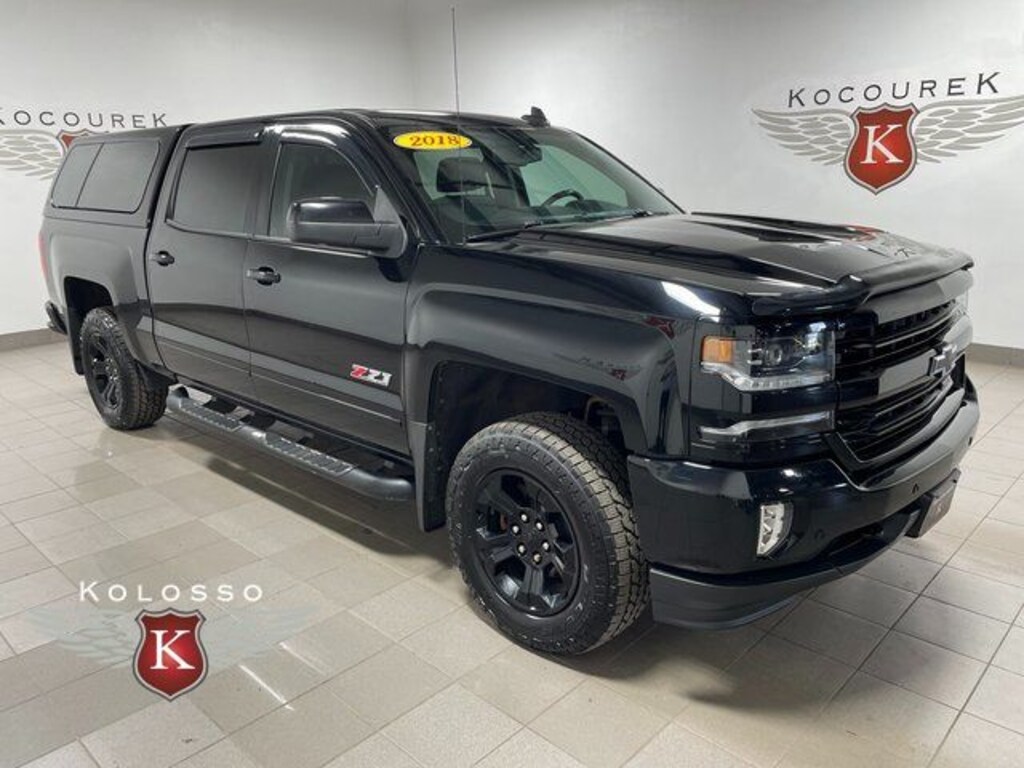 Used 2018 Chevrolet Silverado 1500 LTZ Truck Crew Cab