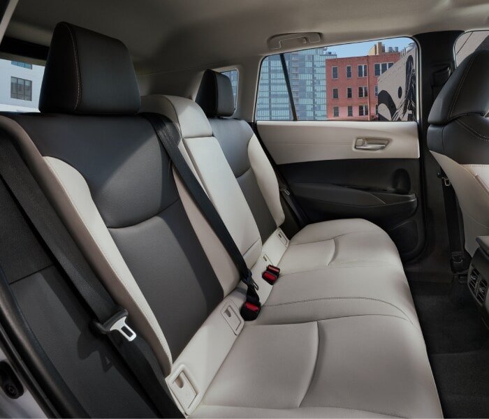 New Corolla Cross Interior Corolla Cross Backseat