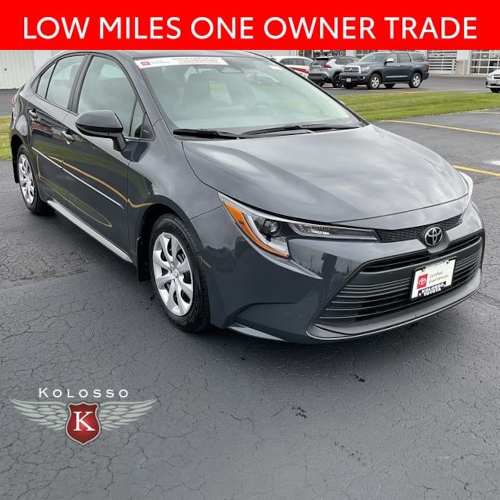 Certified 2023 Toyota Corolla LE Sedan